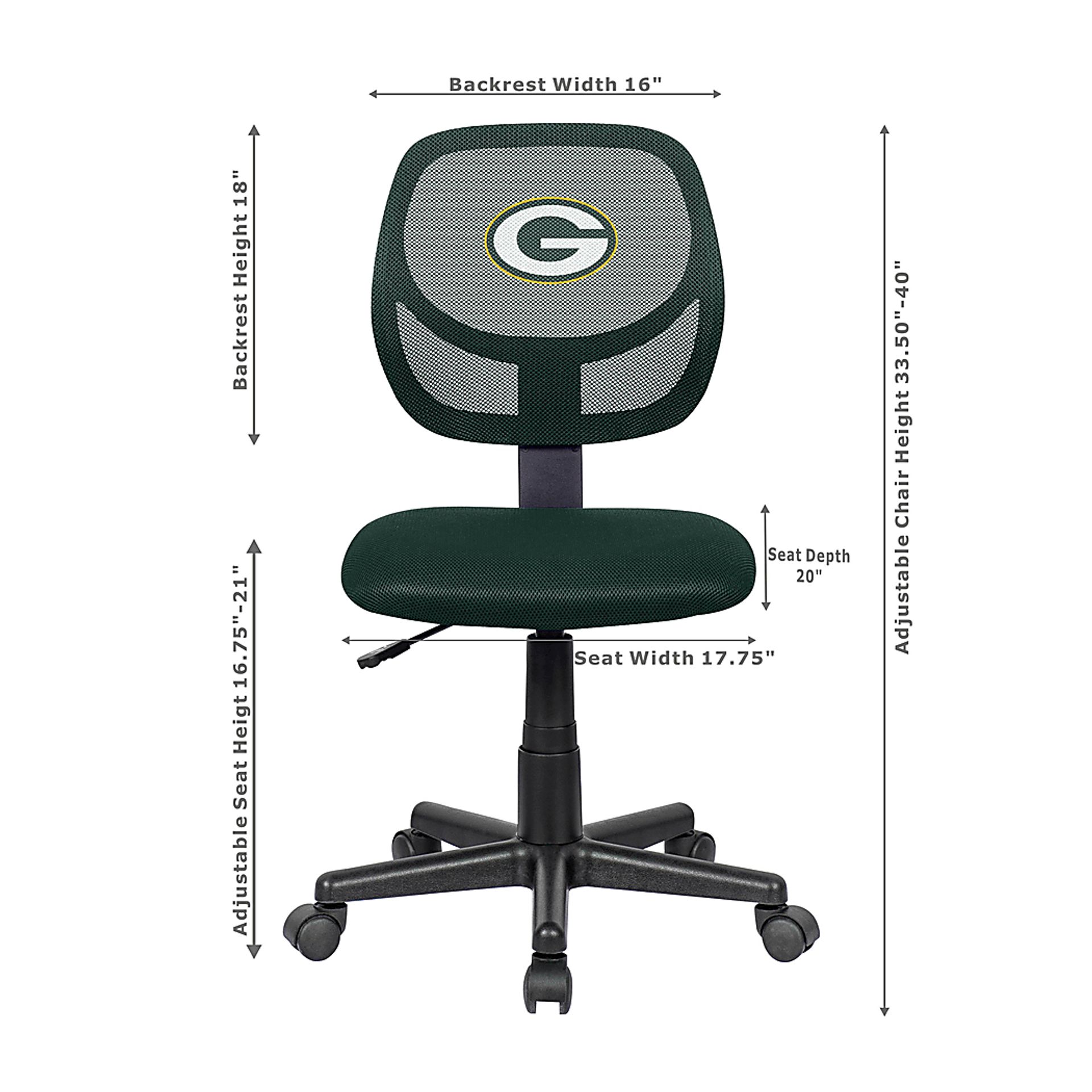 Green Bay Packers Desk and Chair Set - Image 5