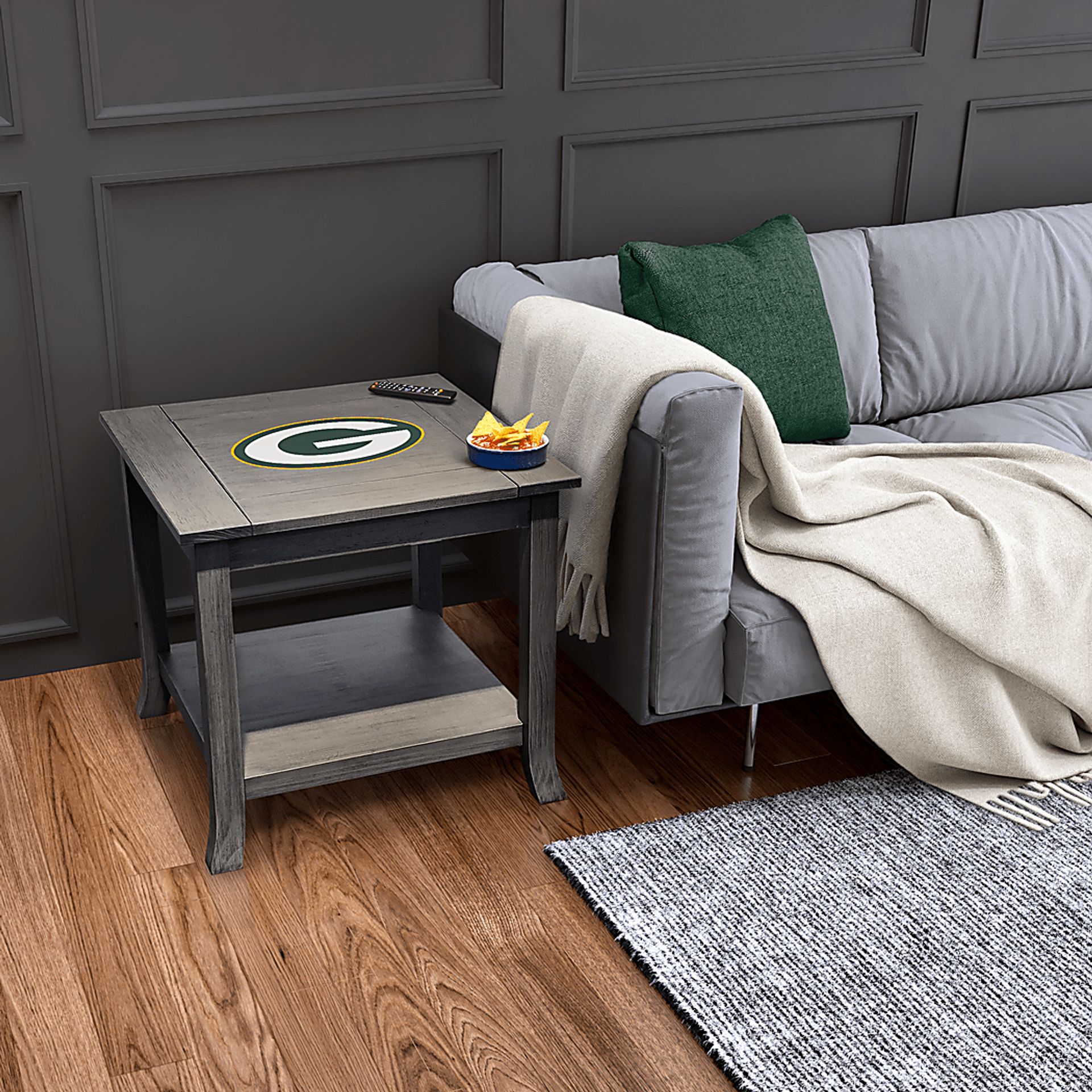Green Bay Packers Game Day End Table - Image 2