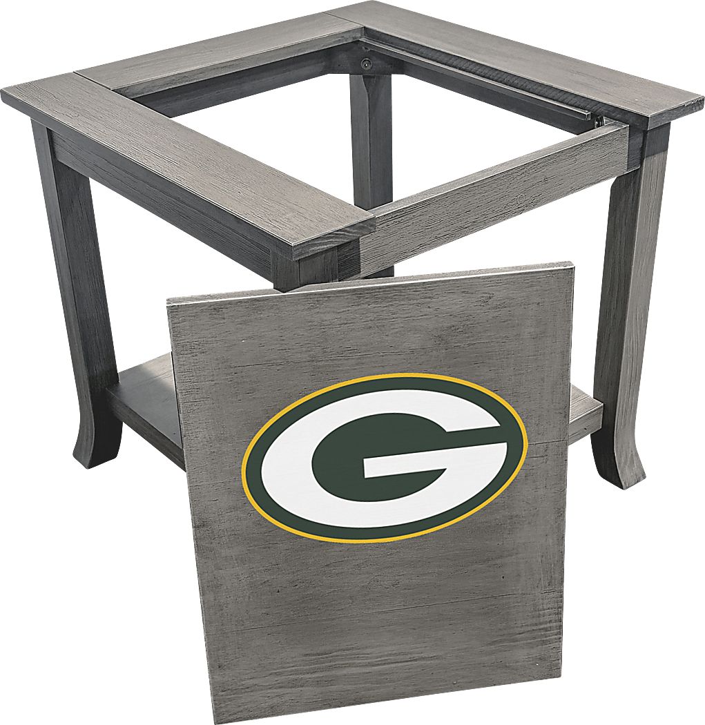 Green Bay Packers Game Day End Table