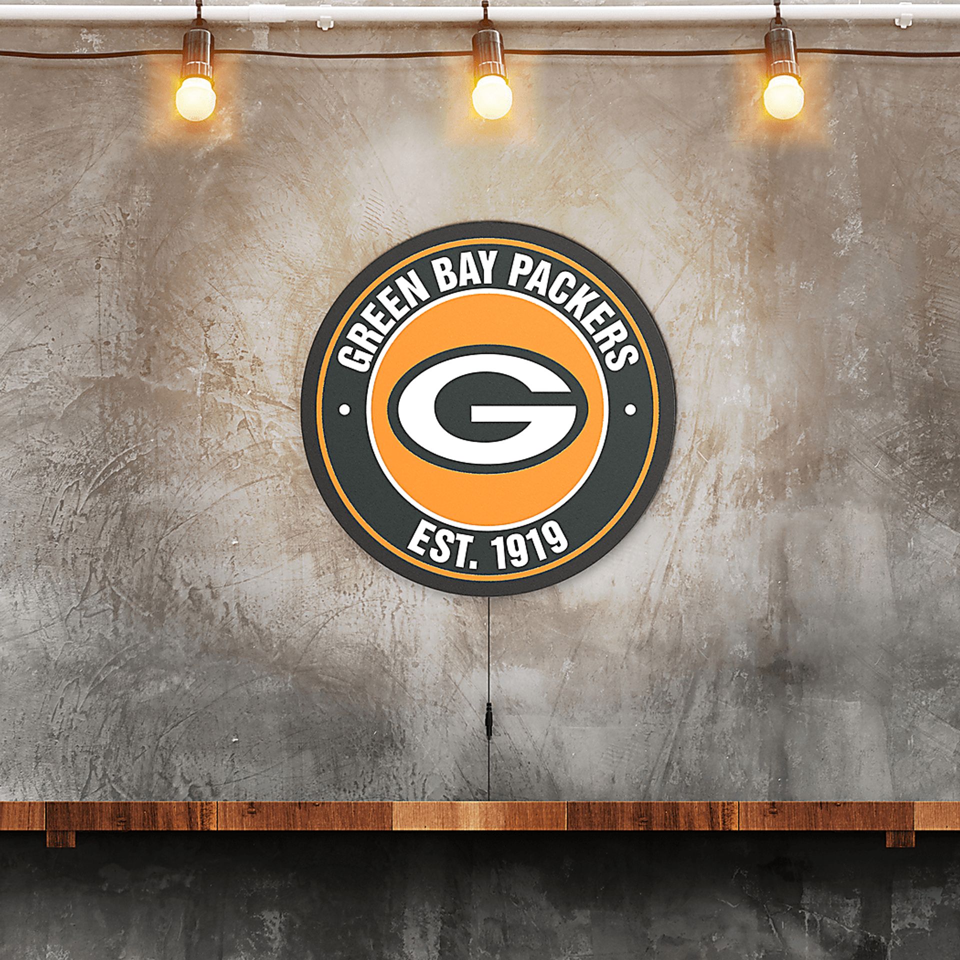 Green Bay Packers LED Wall Decor - Image 2
