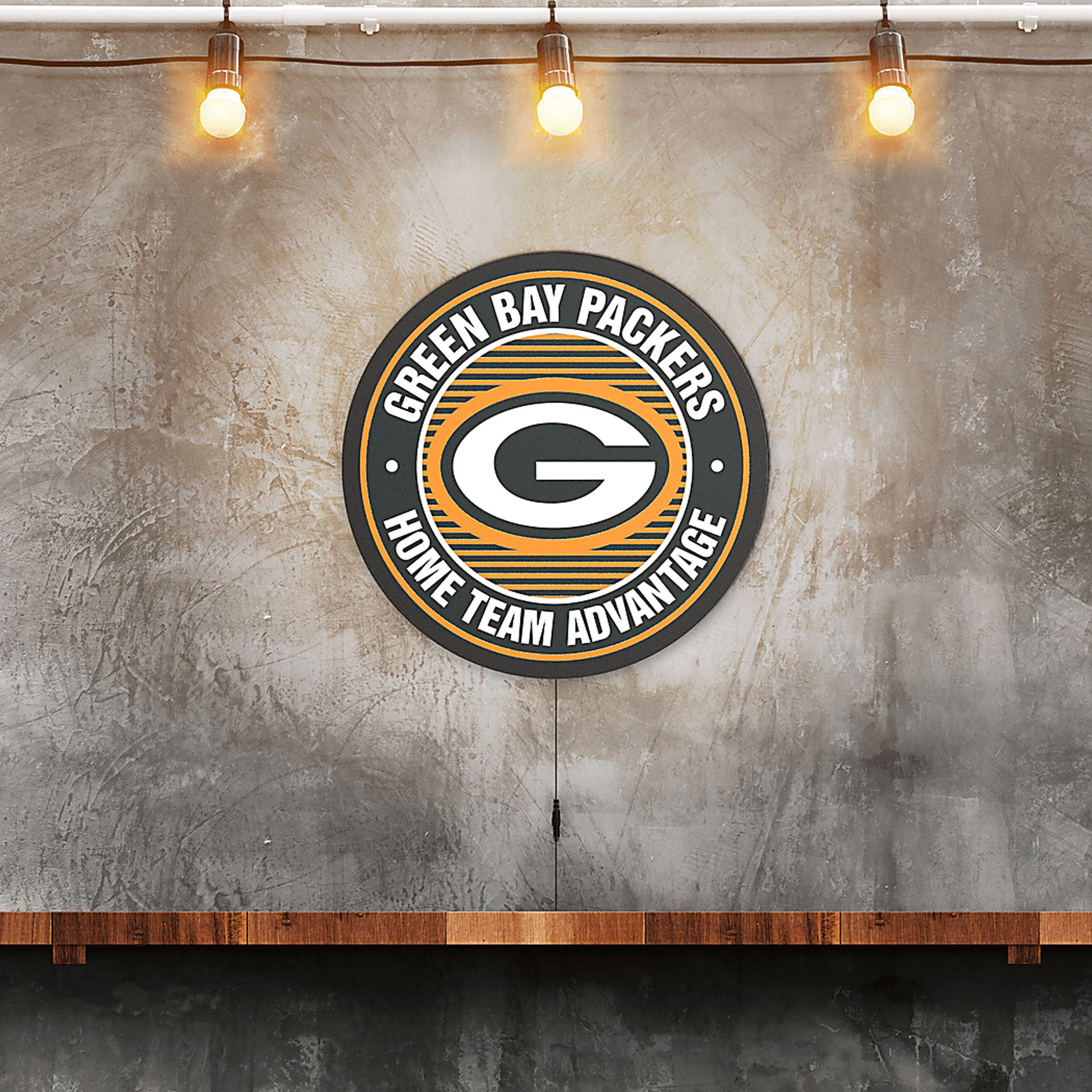 Green Bay Packers LED Wall Decor - Image 2