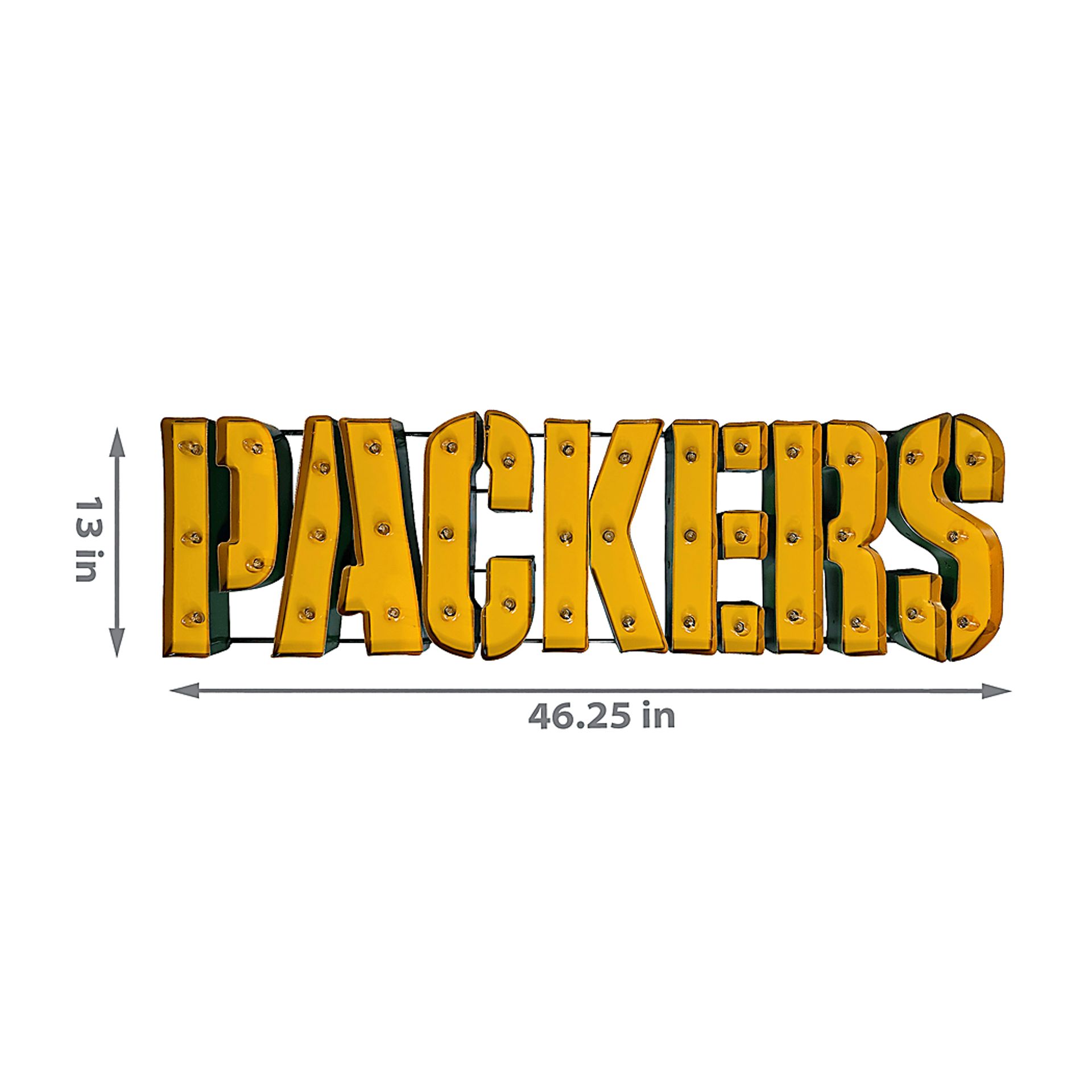 Green Bay Packers Metal Wall Decor - Image 4
