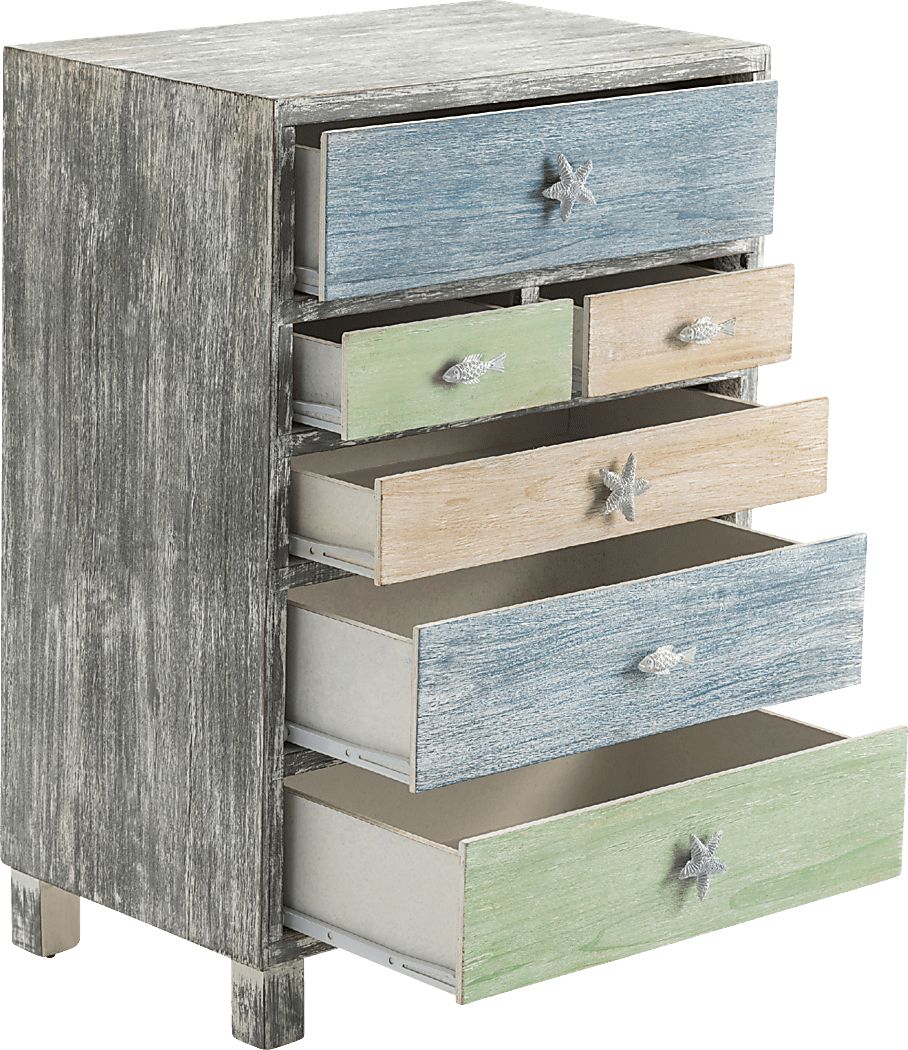 Greenleese Gray Accent Cabinet - Thumbnail 2