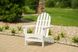 Greenport Traditional White Outdoor Adirondack Chair