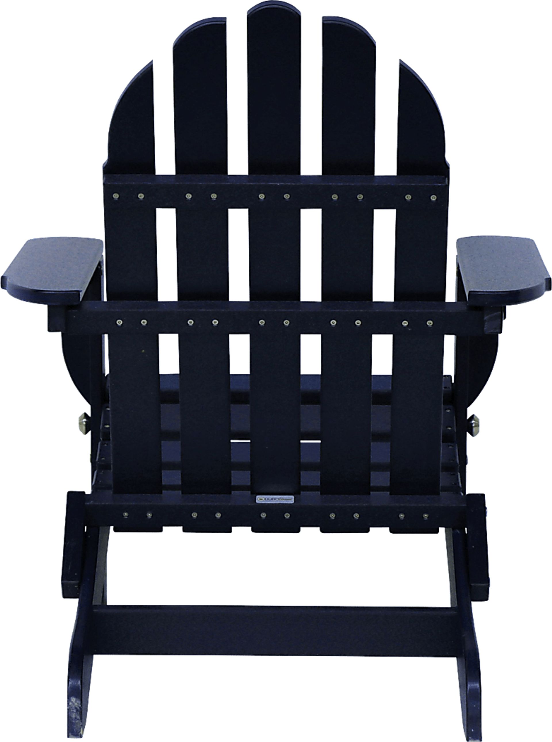 Greenport Vibrant Navy Outdoor Adirondack Chair - Image 5