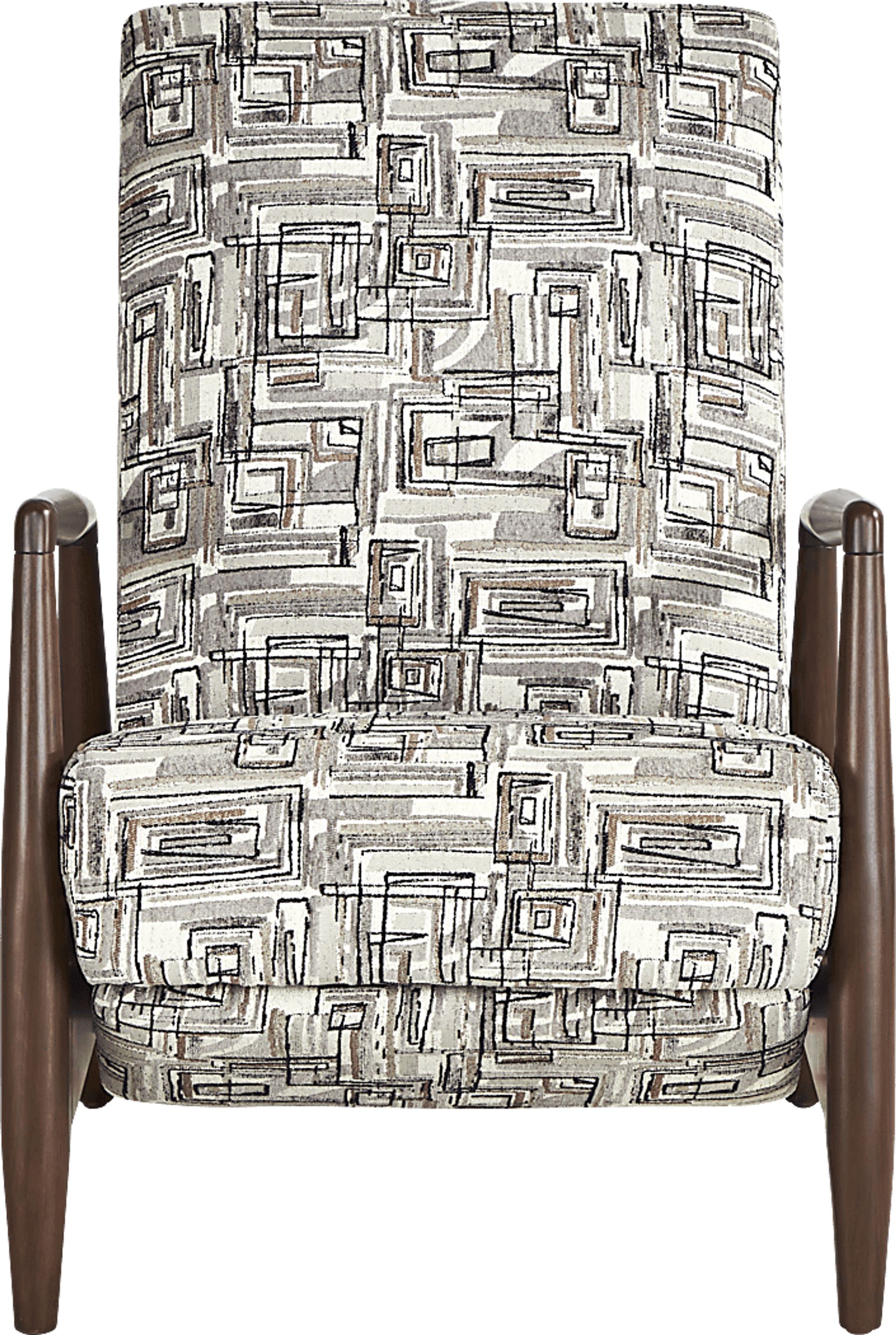 Greenwich Loft Gray Push Back Recliner - Image 2