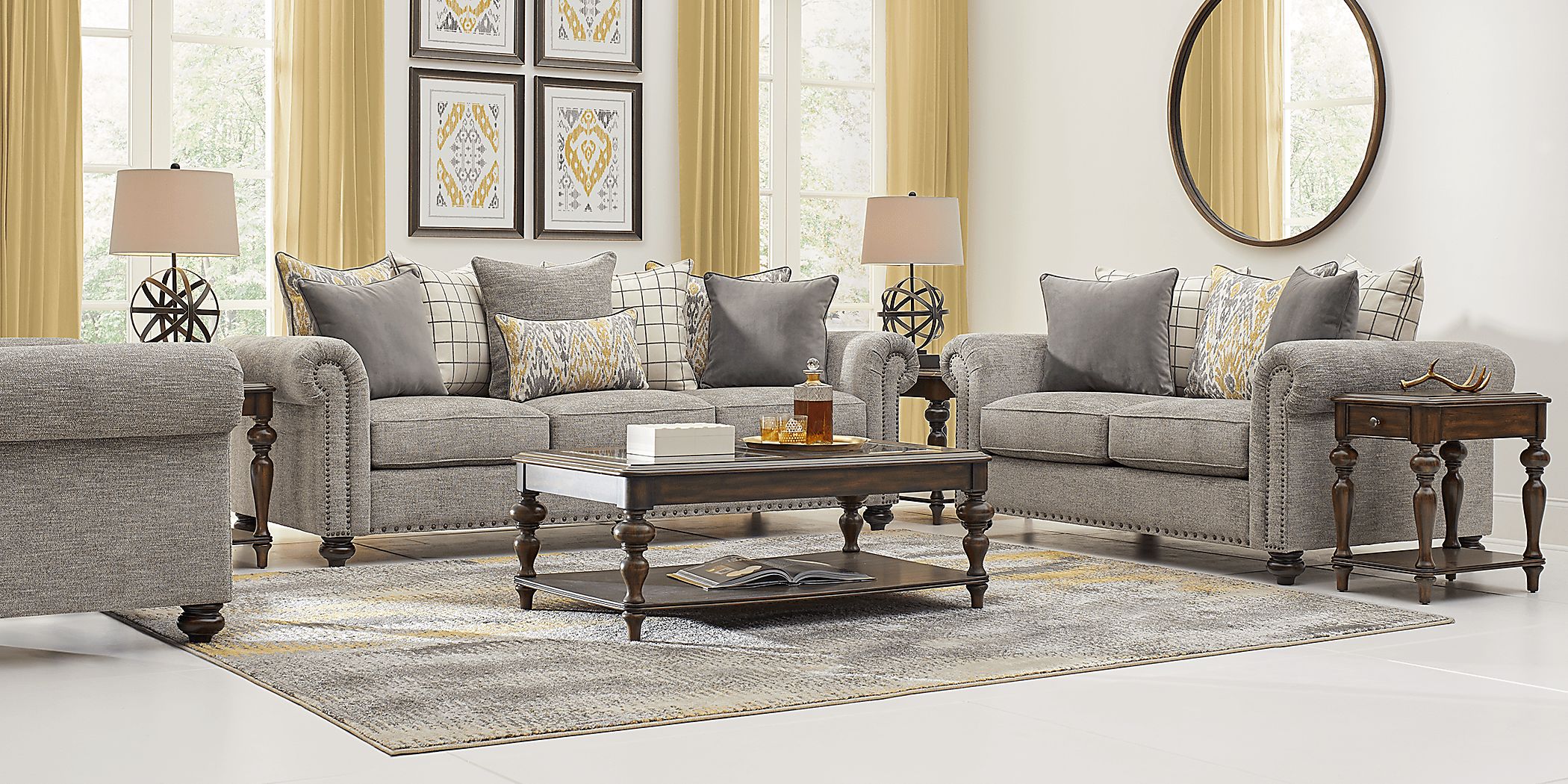 リビングルームのソファ . living room sofa CLAYTON（クレイトン）カウチソファ - カウチソファ・コーナー