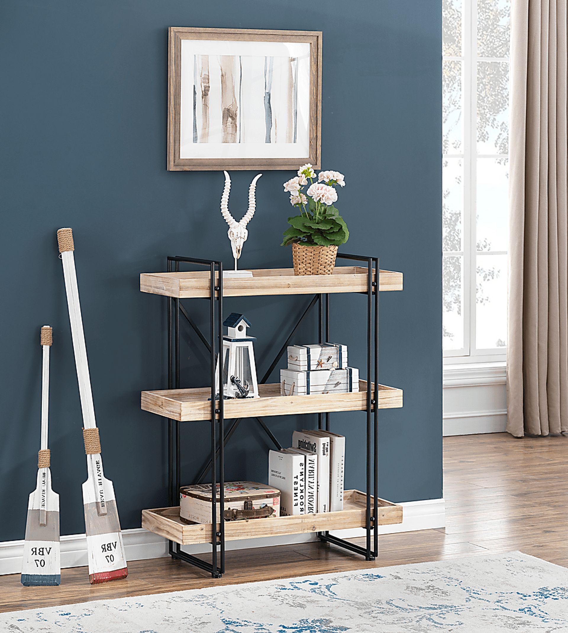 Greenwyck White Bookcase - Image 5
