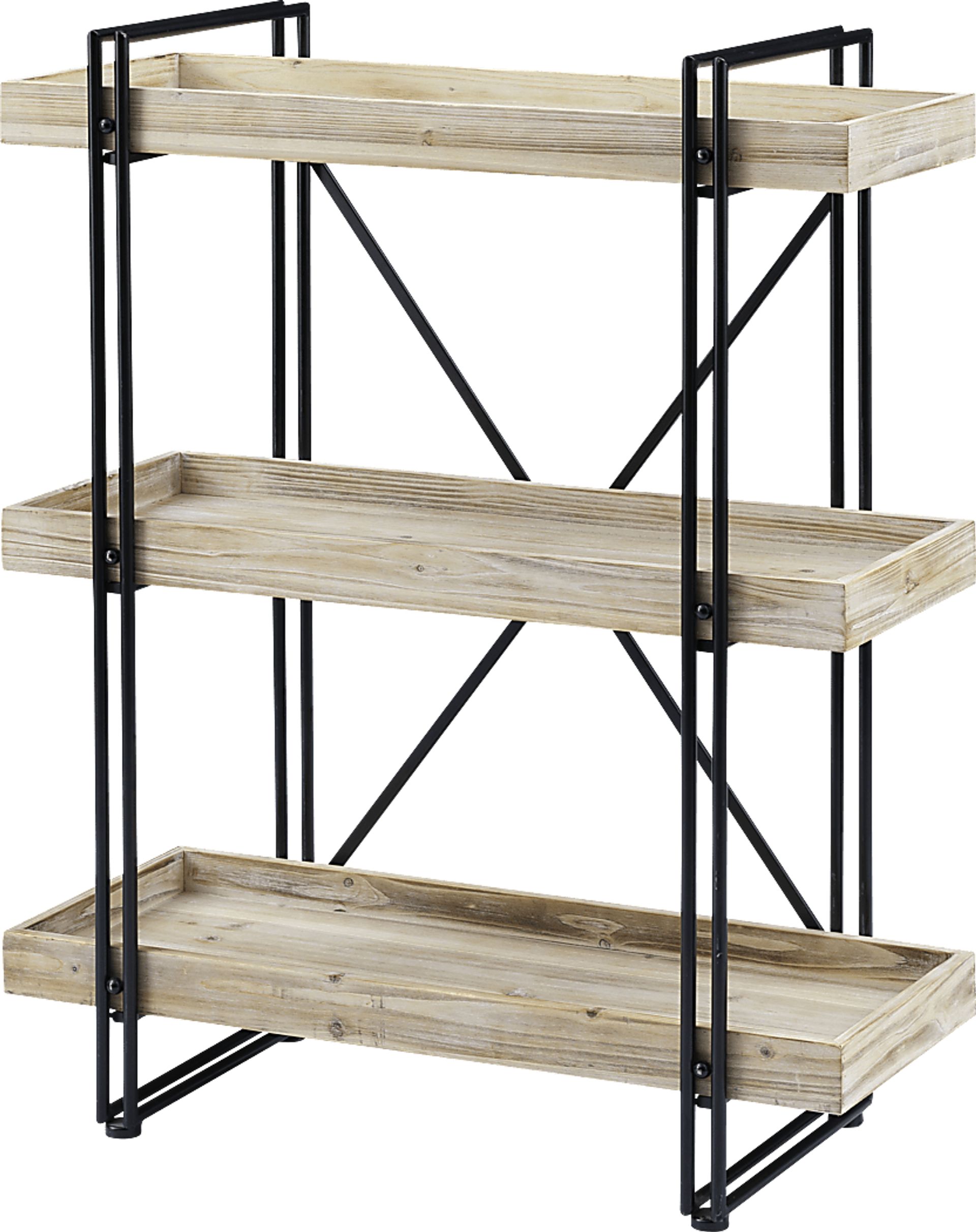 Greenwyck White Bookcase - Image 1