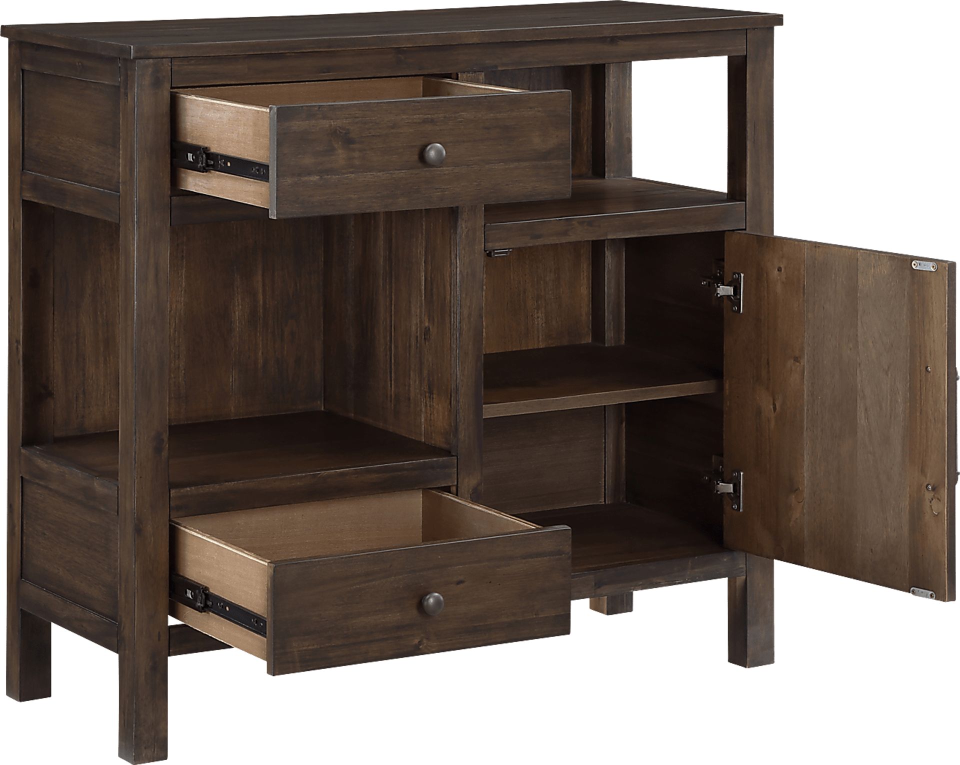 Gregerson Brown Accent Cabinet - Image 3