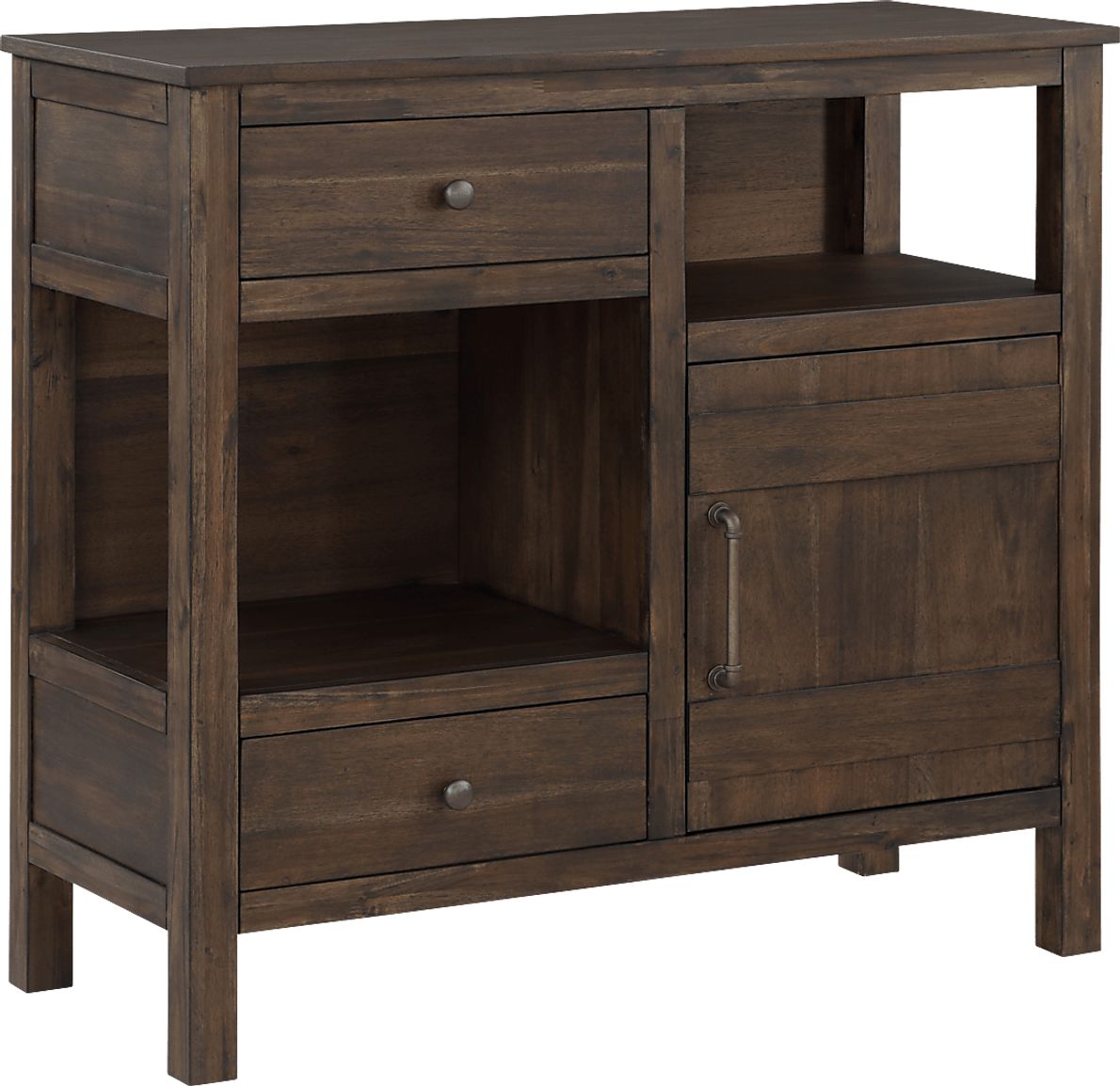 Gregerson Brown Accent Cabinet