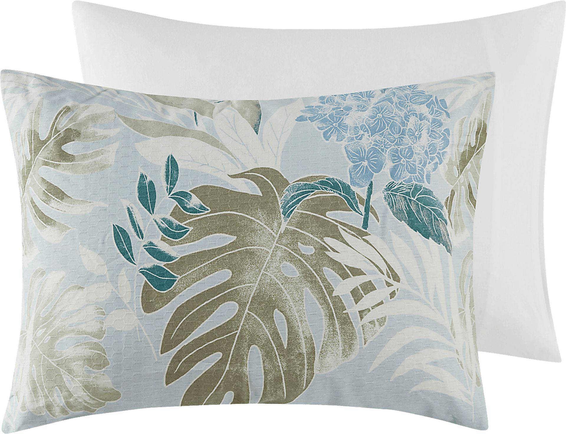 Greggtex Blue 6 Pc Queen Comforter Set - Image 4