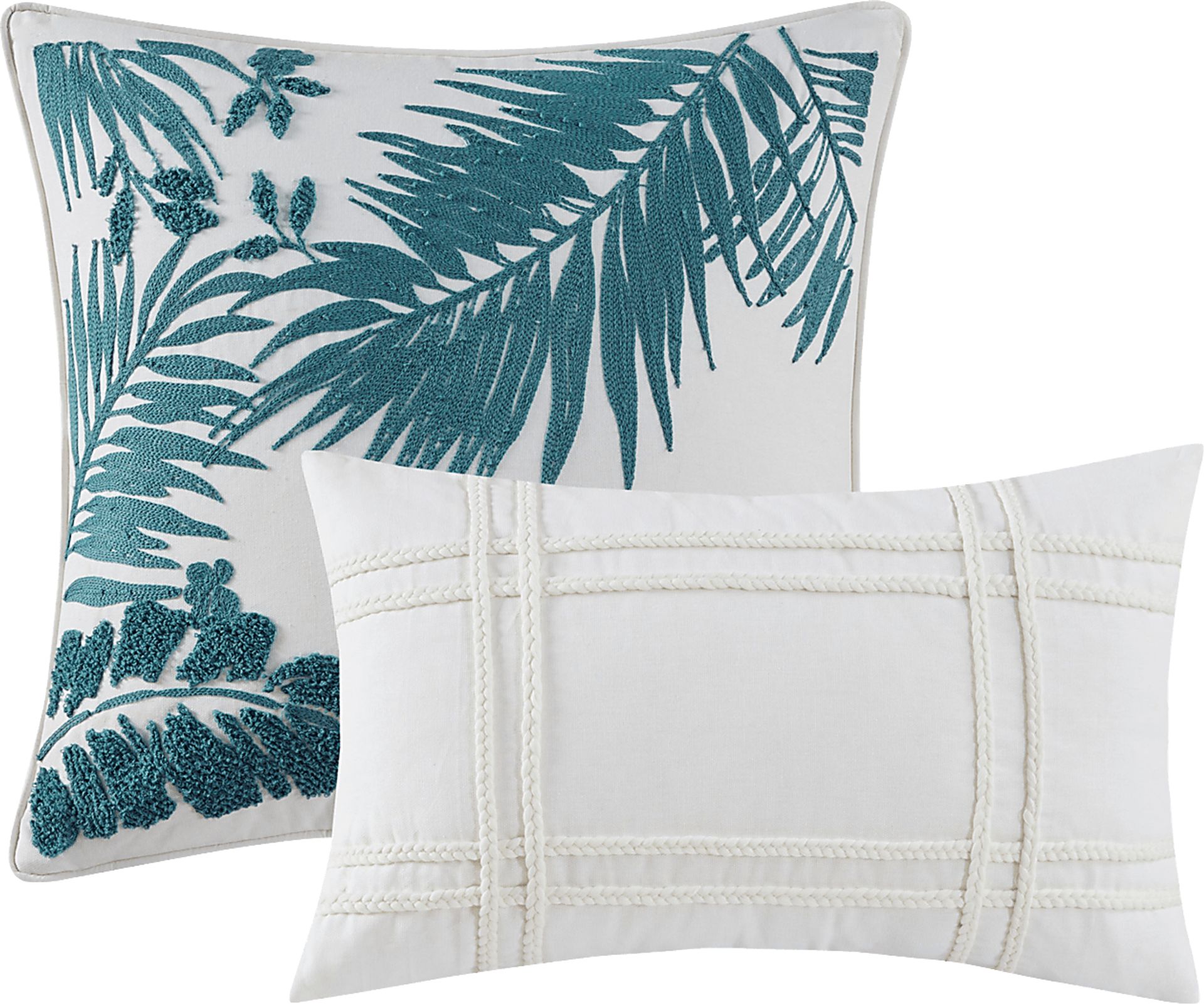 Greggtex Blue 6 Pc Queen Comforter Set - Image 6