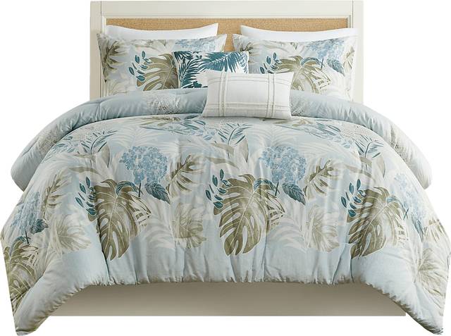 Greggtex Blue 6 Pc Queen Comforter Set - Thumbnail - Image 7