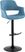 Greinwich I Blue Adjustable Barstool, Set of 2