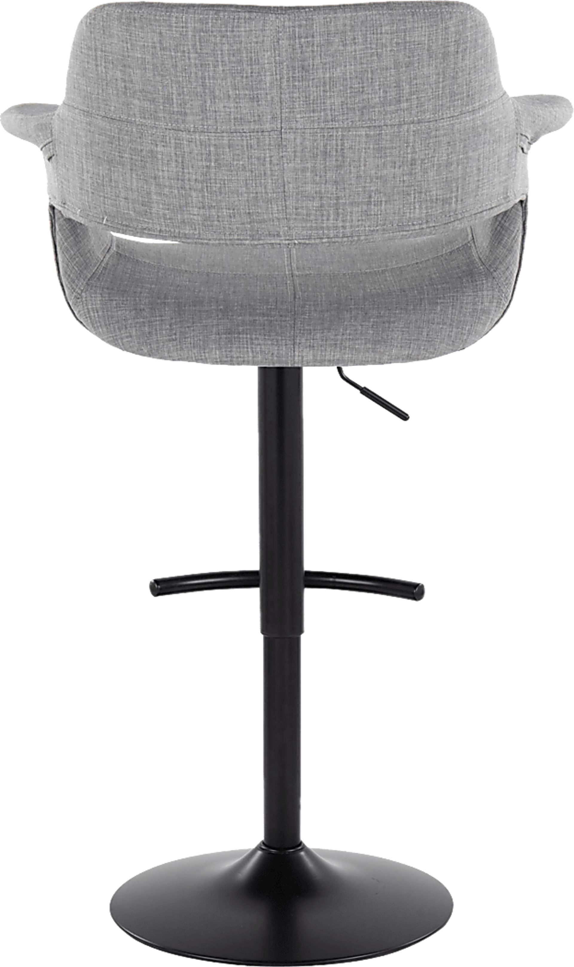 Greinwich I Gray Adjustable Barstool, Set of 2 - Image 5