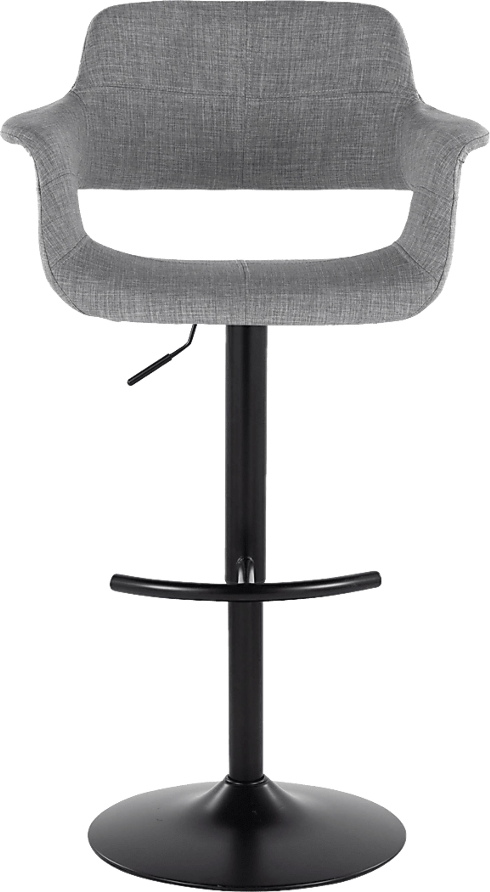 Greinwich I Gray Adjustable Barstool, Set of 2 - Image 6