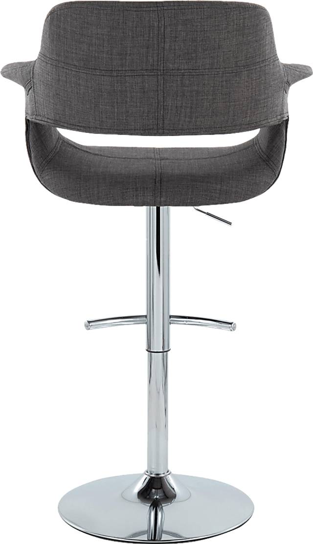 Greinwich II Charcoal Adjustable Barstool, Set of 2 - Thumbnail - Image 5