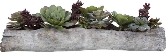 Grelot Green Faux Succulents - Thumbnail - Image 1