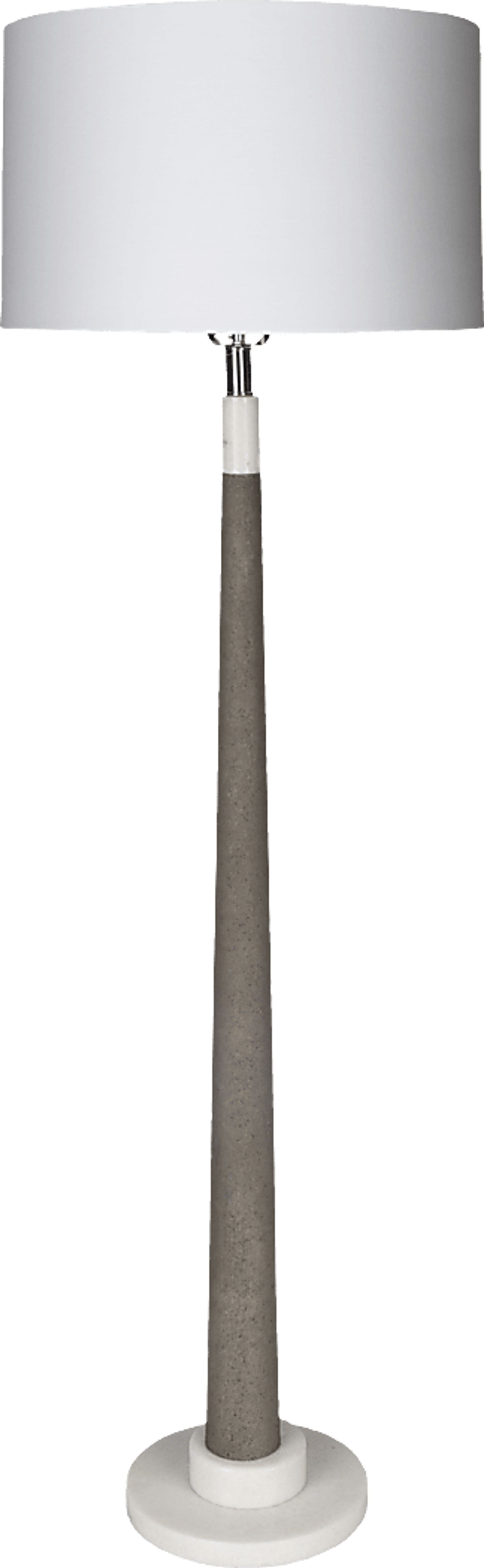 Grend Bay White Floor Lamp - Image 1