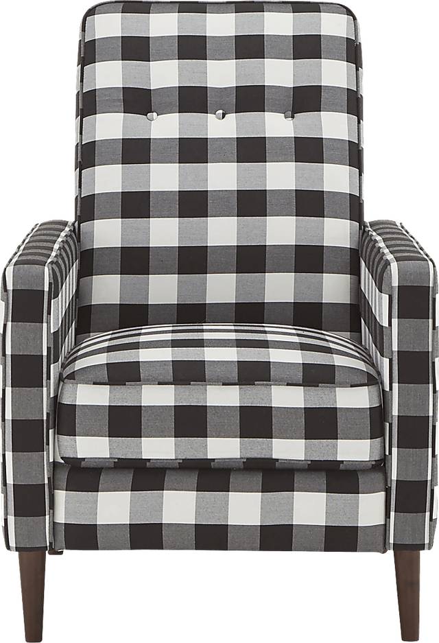 Grenger Black Accent Chair - Thumbnail - Image 2