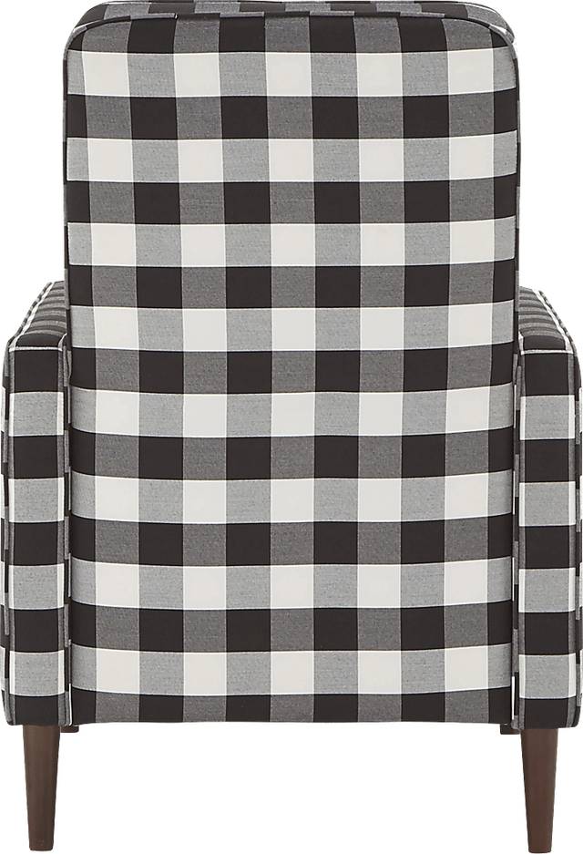 Grenger Black Accent Chair - Thumbnail - Image 3