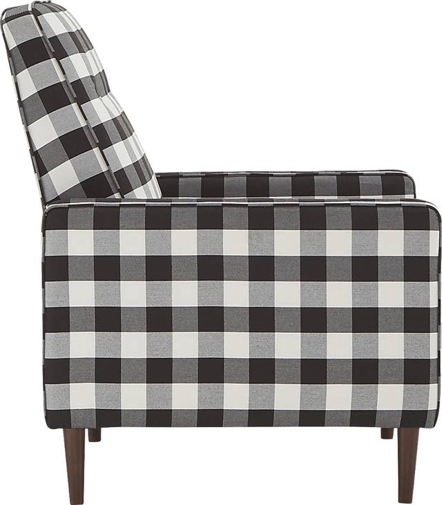 Grenger Black Accent Chair - Thumbnail - Image 4