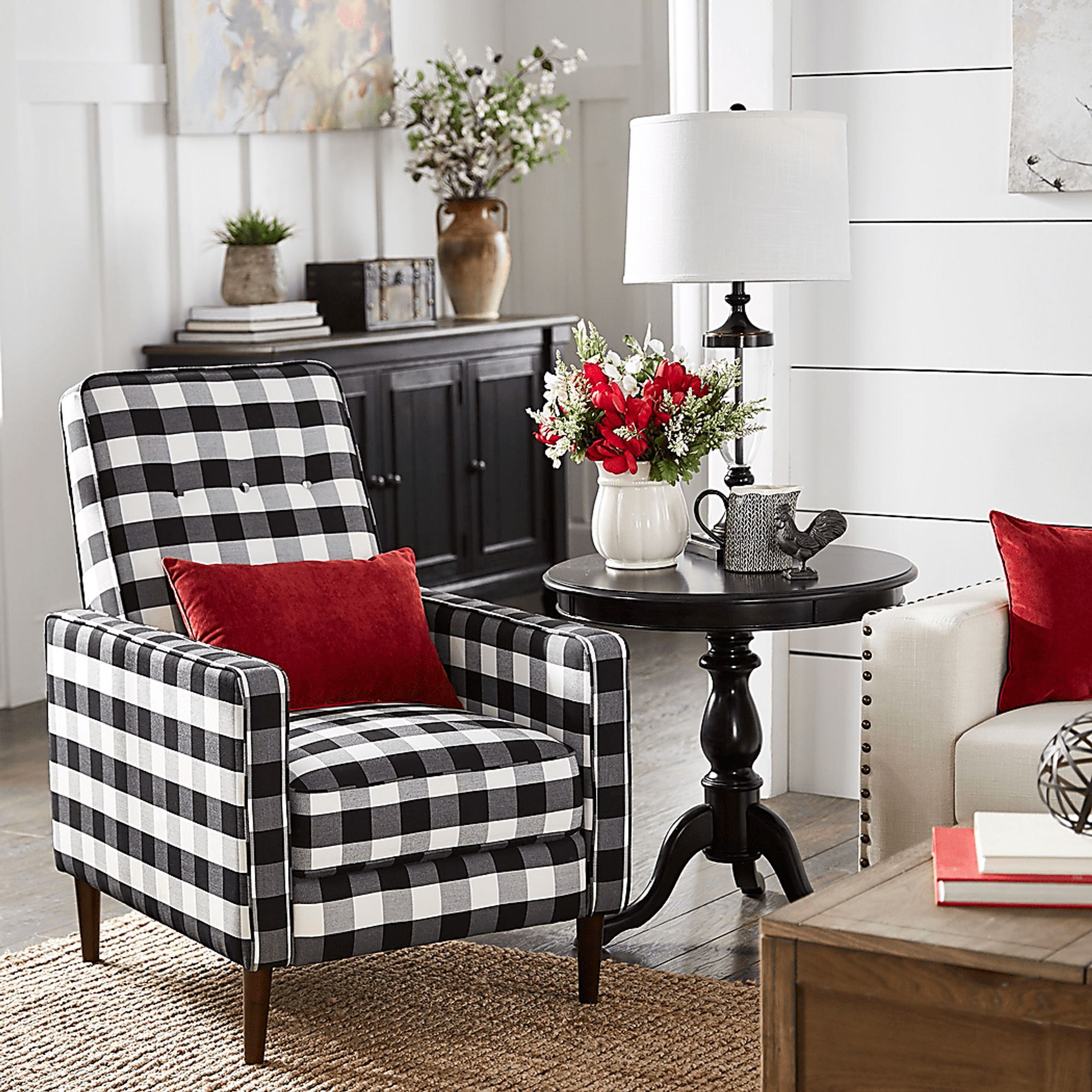 Grenger Black Accent Chair - Image 6