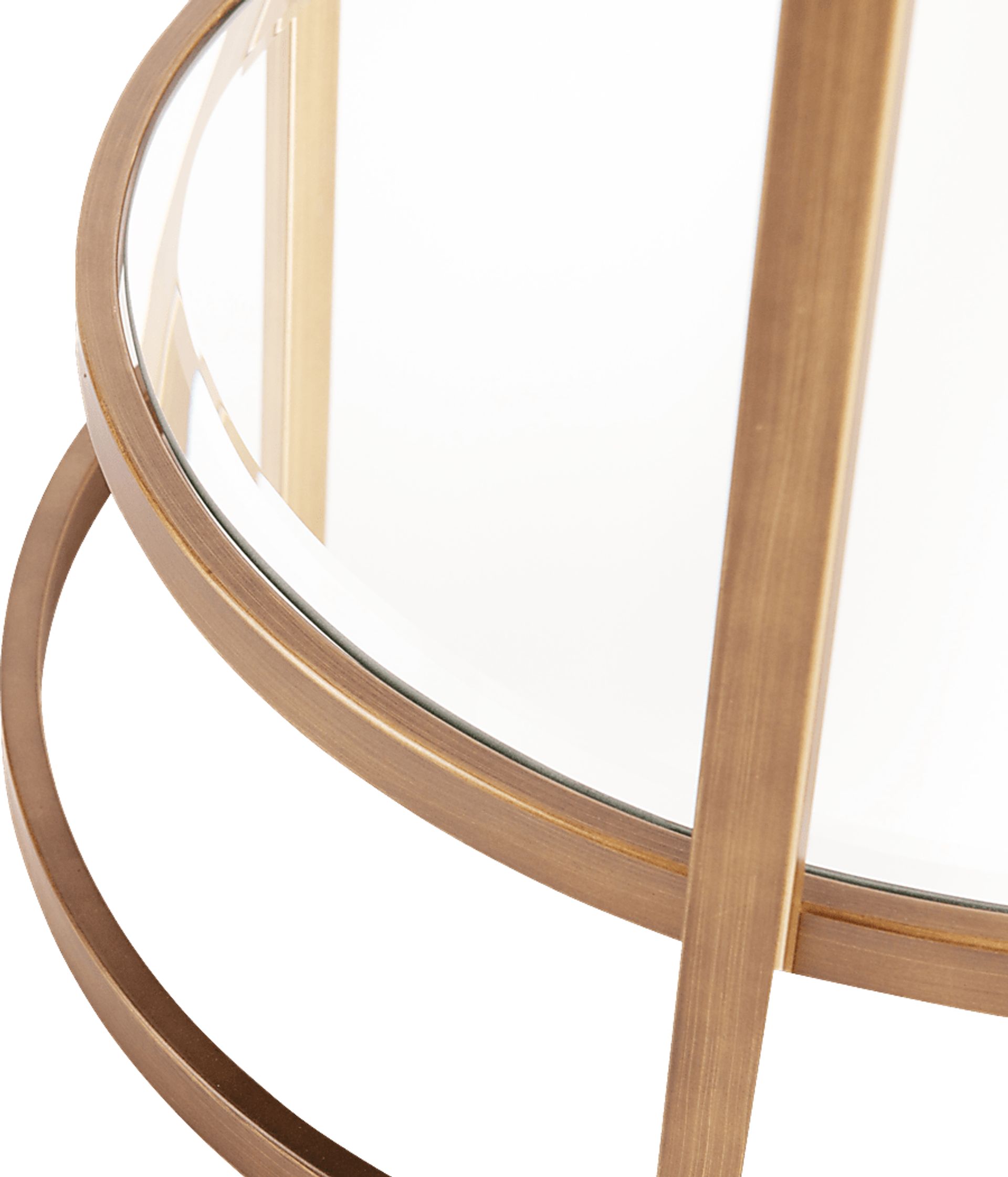 Grenoble Gold Bar Cart - Image 3