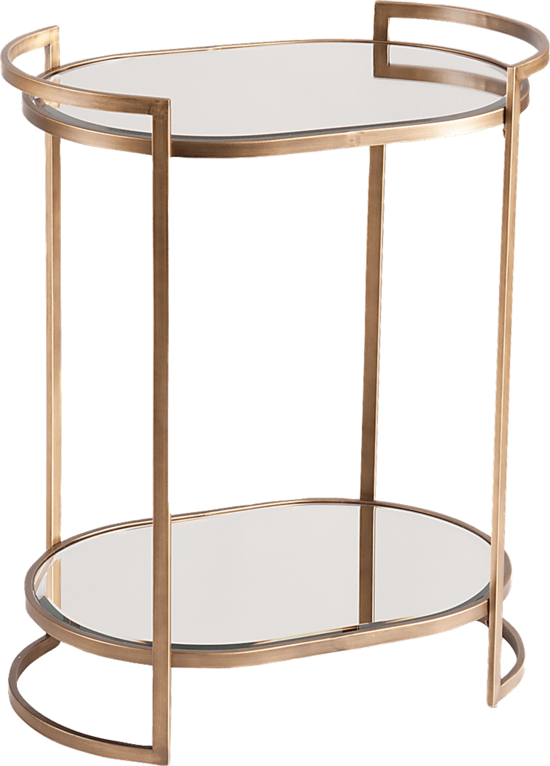 Grenoble Gold Bar Cart - Image 1