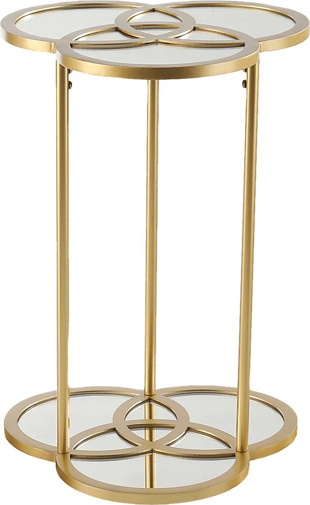 Grenwich Gold Accent Table - Thumbnail - Image 1