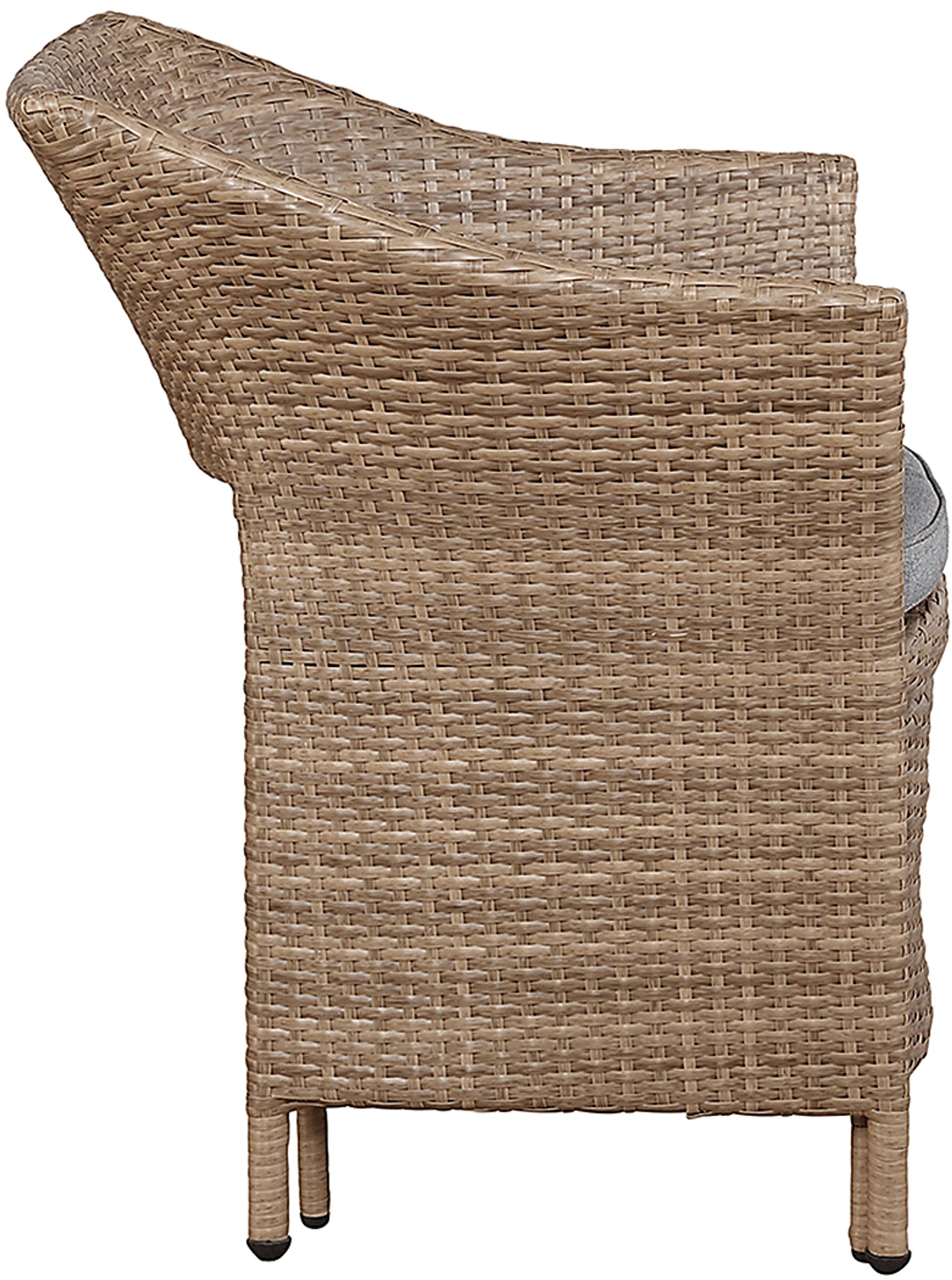 Gressom Brown 5 Pc Outdoor Seating Set - Image 8