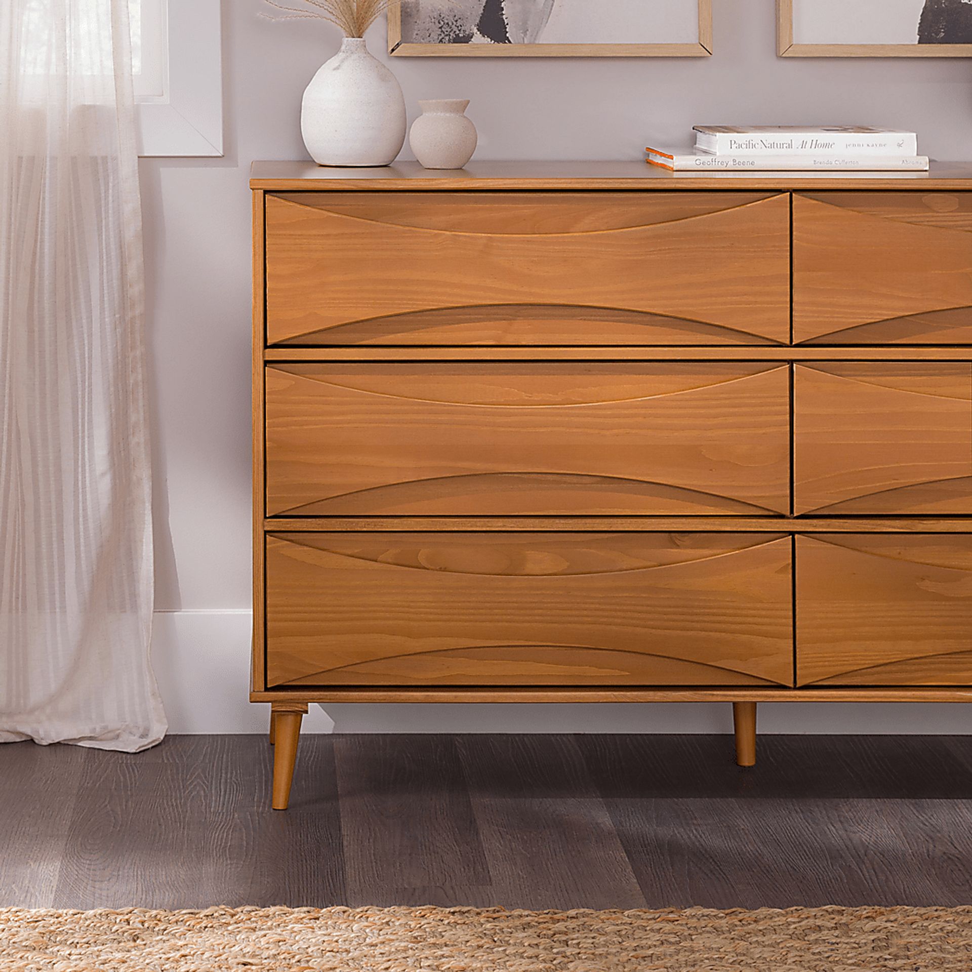 Grevilla Caramel Dresser - Image 7