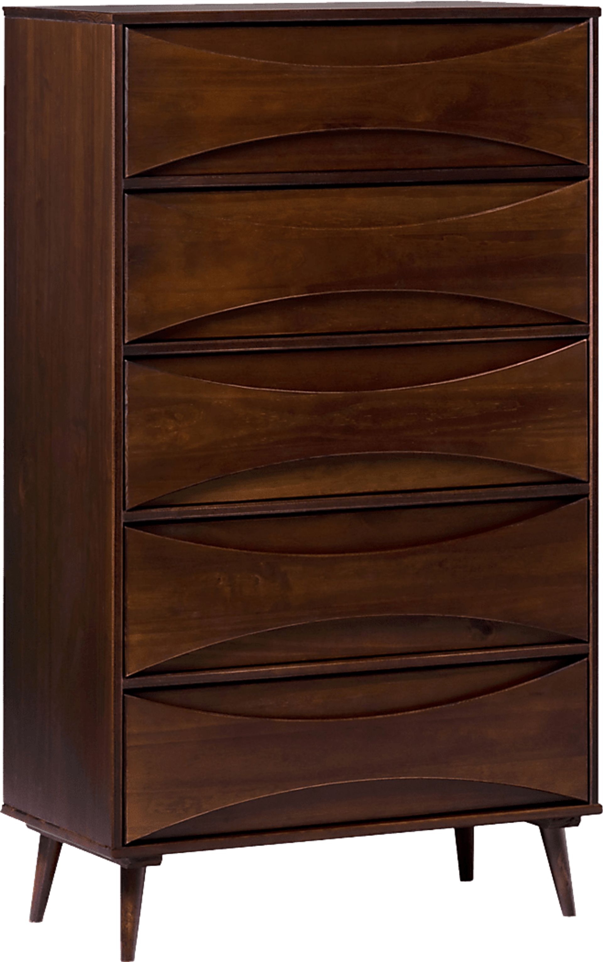 Grevilla Walnut Chest - Image 2