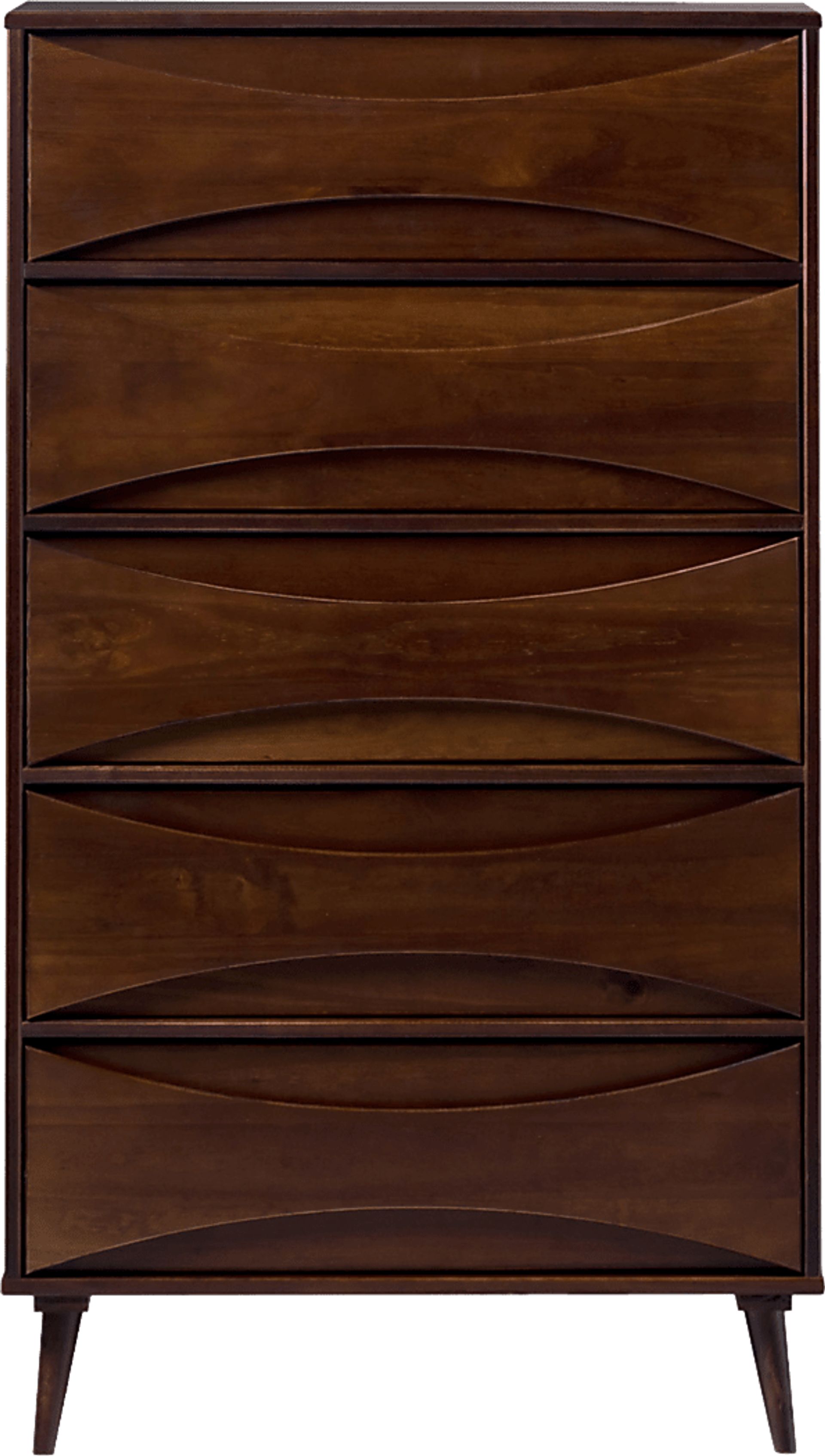 Grevilla Walnut Chest - Image 1