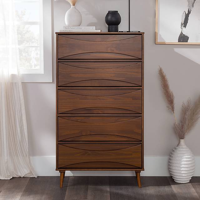 Grevilla Walnut Chest - Thumbnail - Image 2