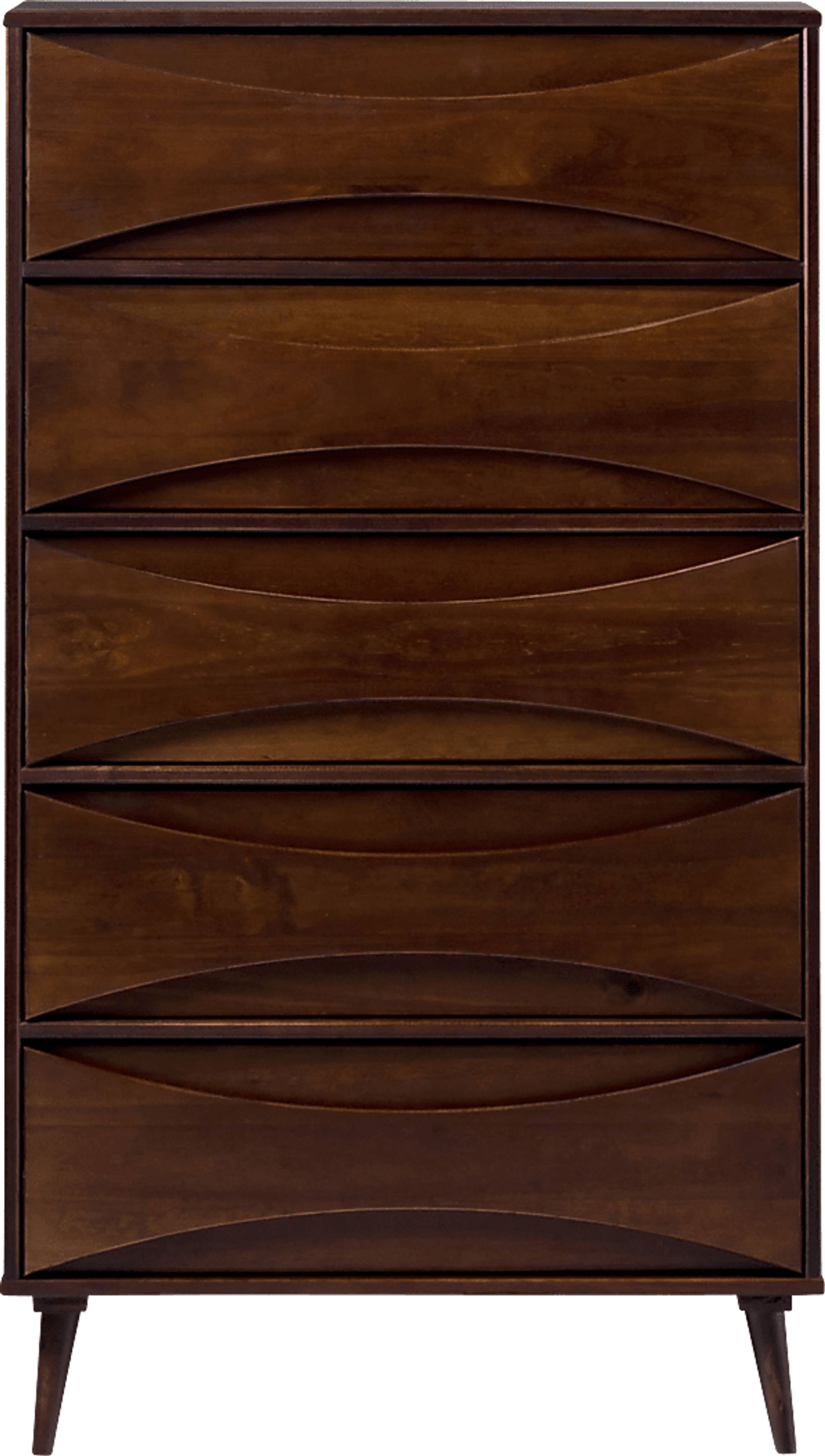 Grevilla Walnut Chest - Image 1