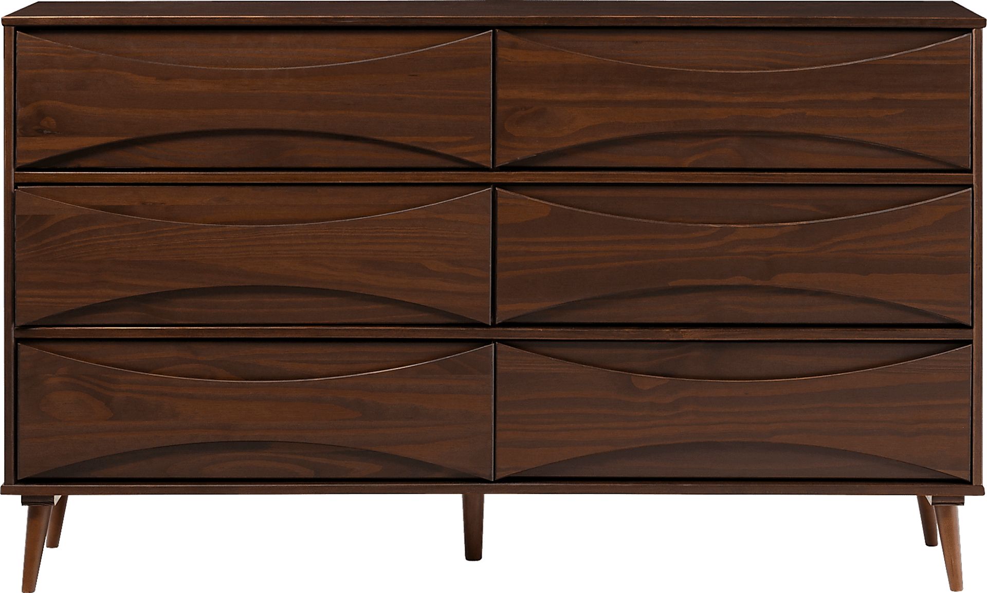 Grevilla Walnut Dresser - Image 1