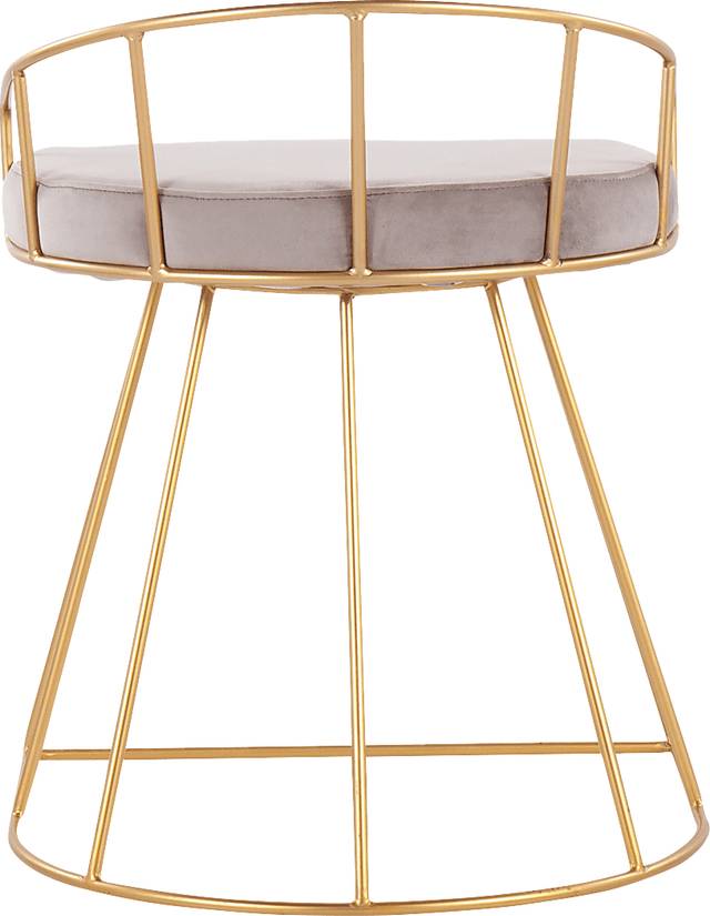 Grevillea Gray Vanity Stool - Thumbnail - Image 4