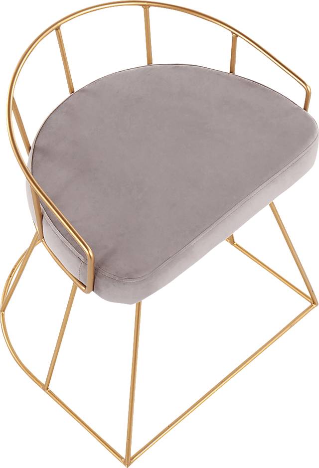 Grevillea Gray Vanity Stool - Thumbnail - Image 6