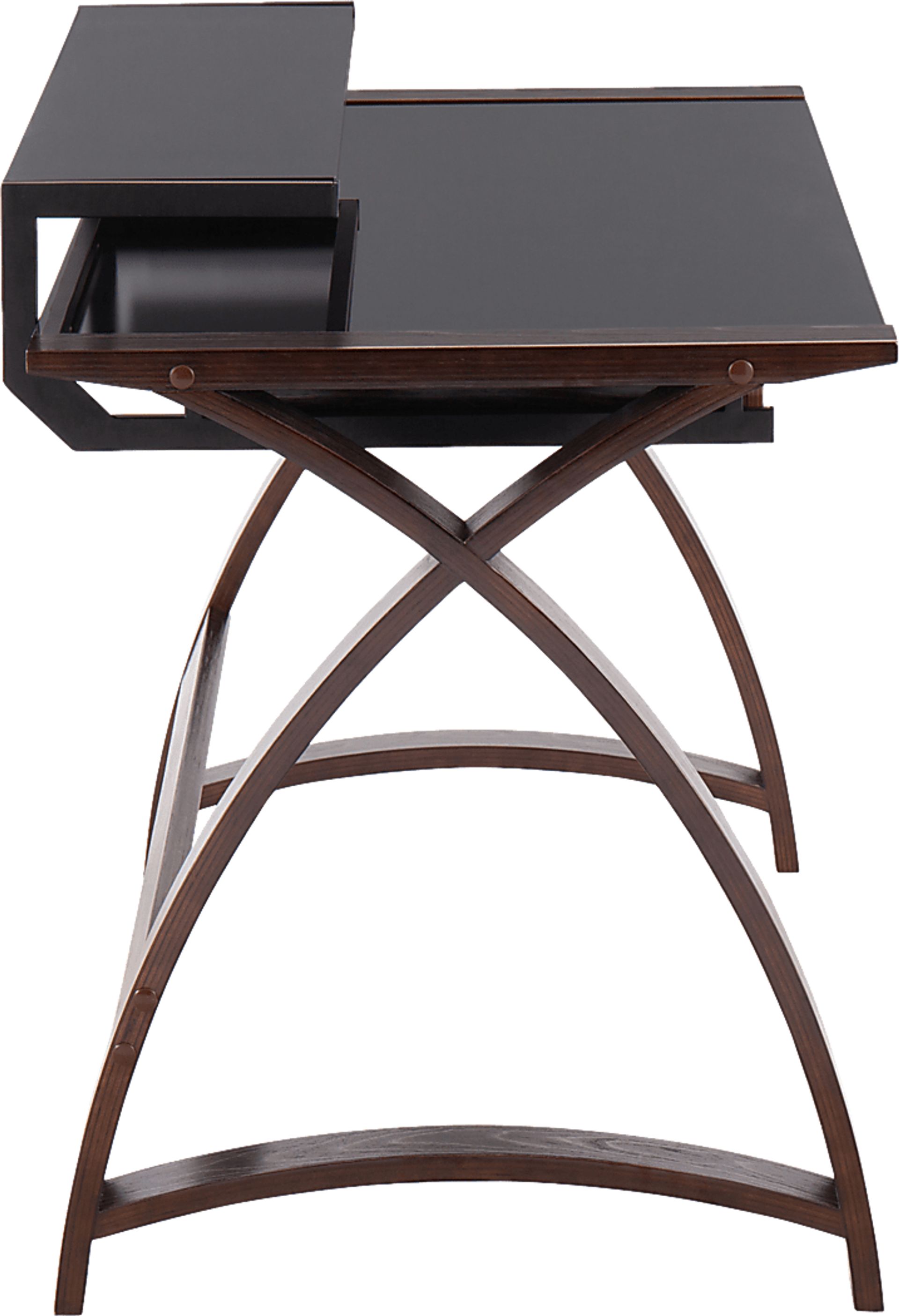 Greyhen Dark Gray Desk - Image 2