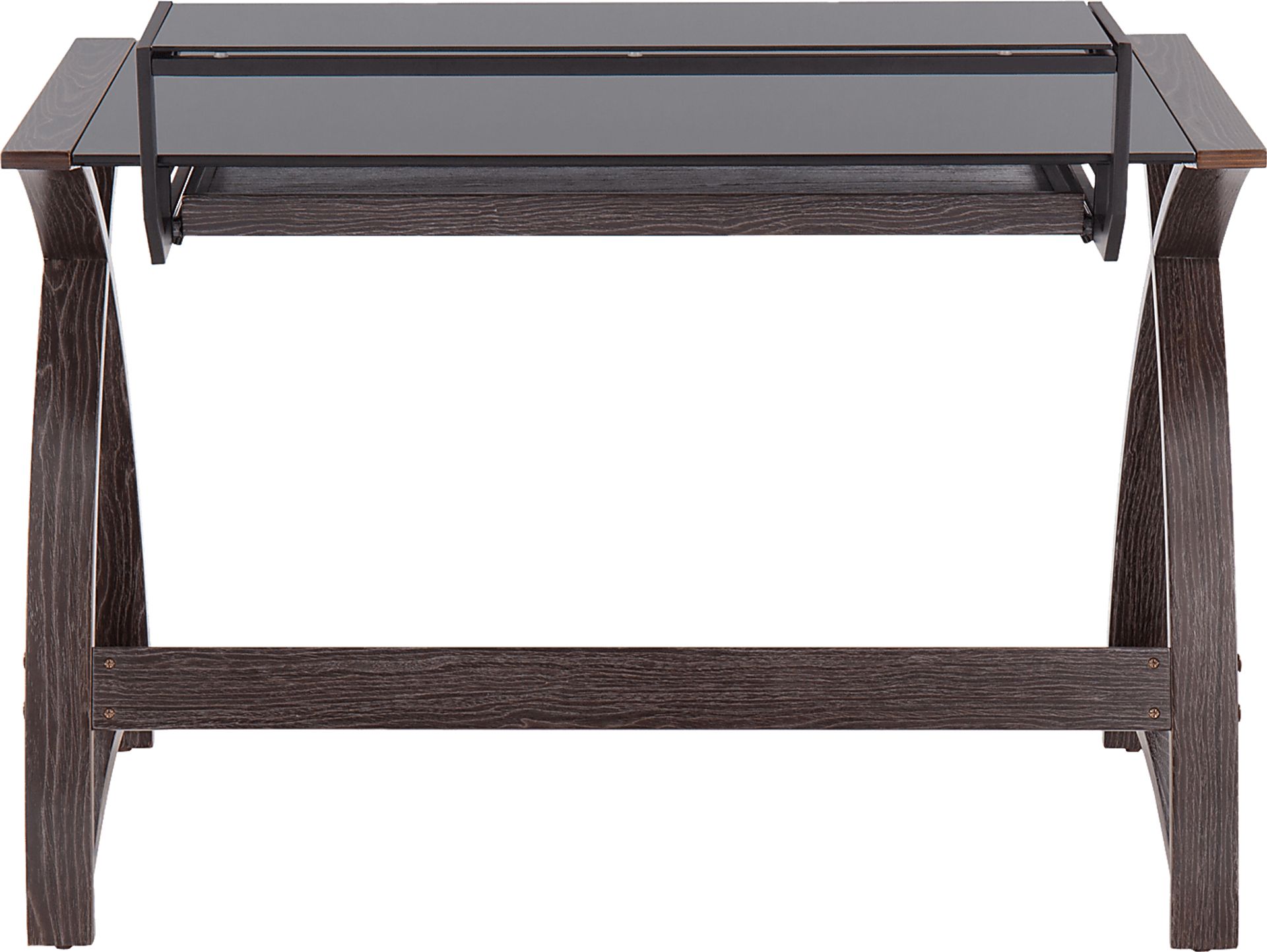 Greyhen Dark Gray Desk - Image 4
