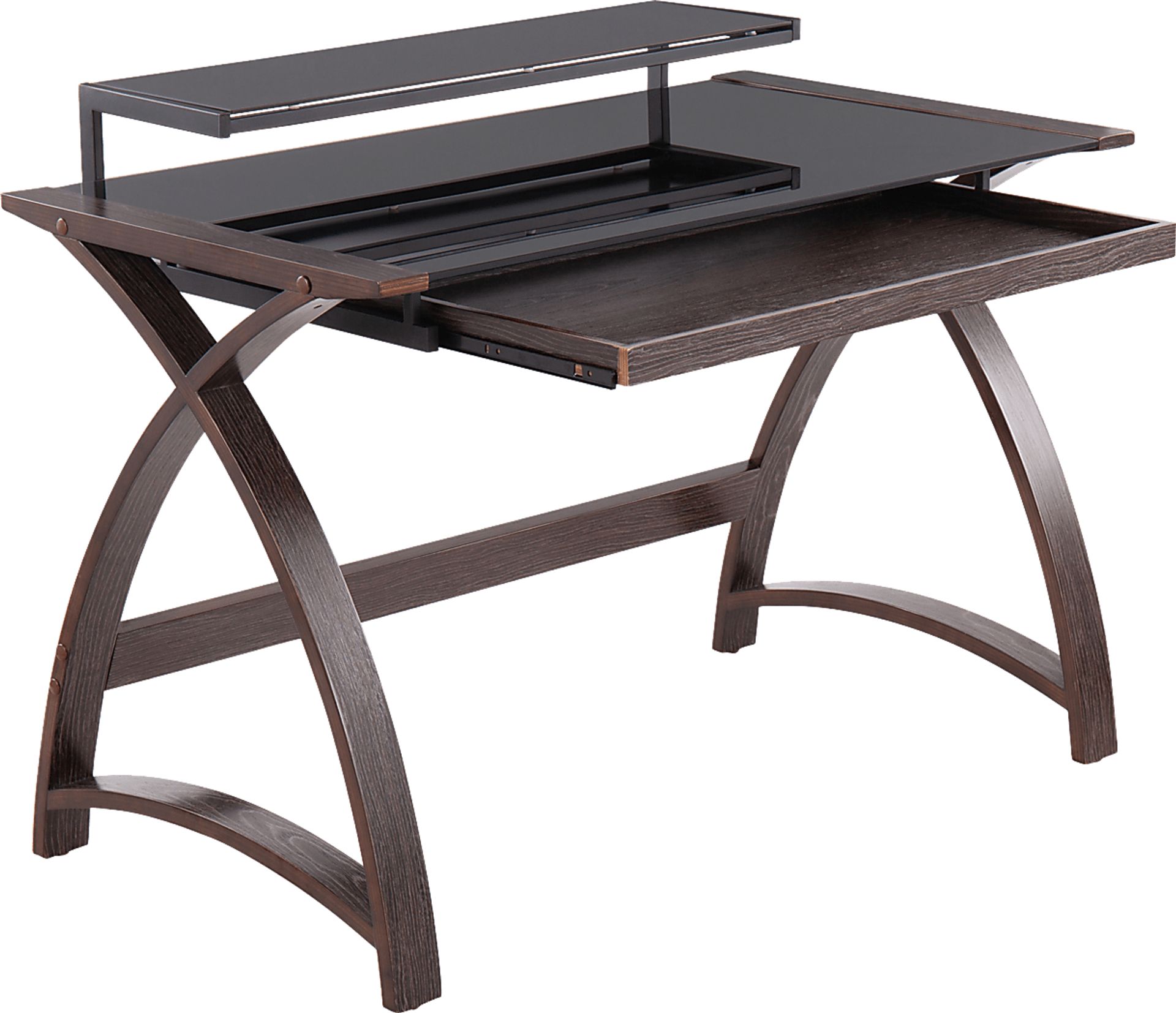 Greyhen Dark Gray Desk - Image 7