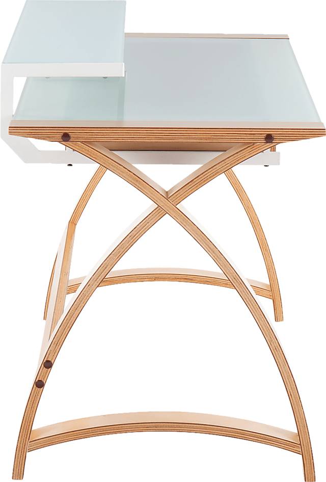 Greyhen White Desk - Thumbnail - Image 2