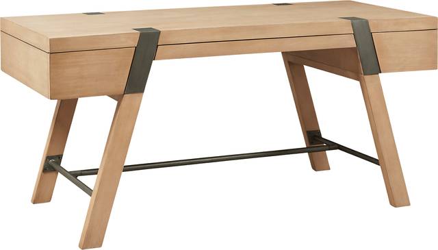 Greymere Brown Desk - Thumbnail - Image 1