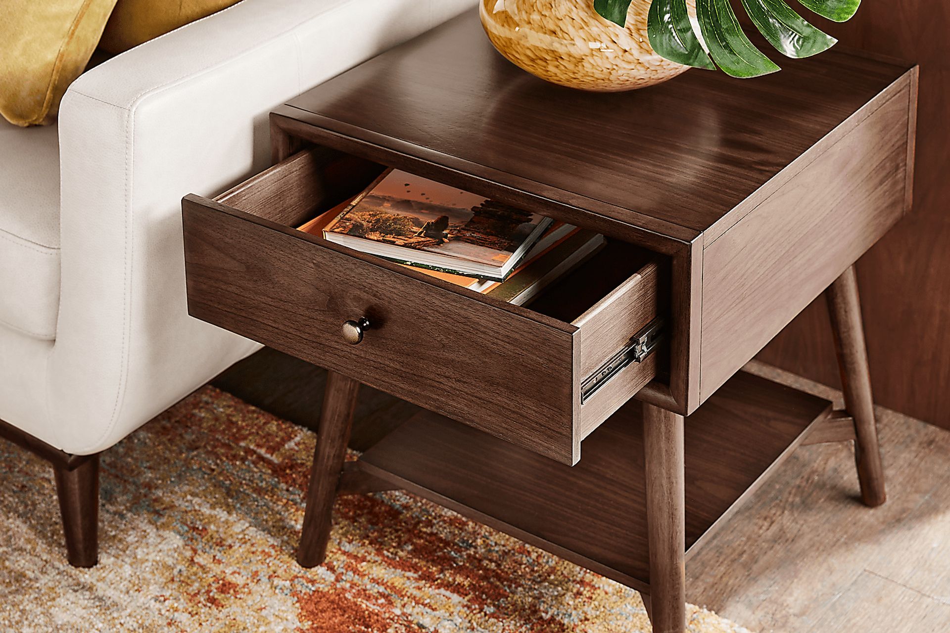 Greyson Brown Cherry 3 Pc Table Set - Image 6