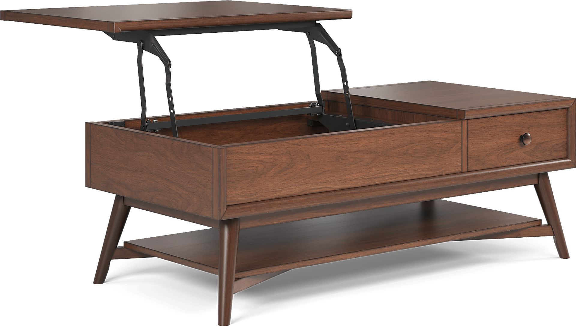 Greyson Brown Cherry Lift Top Cocktail Table - Image 3