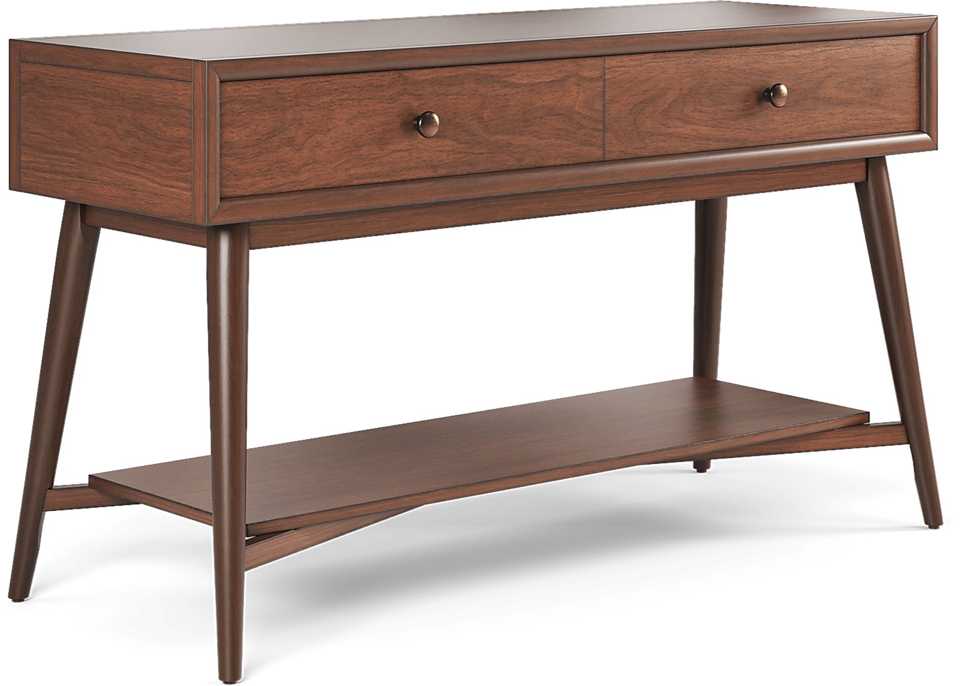 Greyson Brown Cherry Sofa Table - Image 1