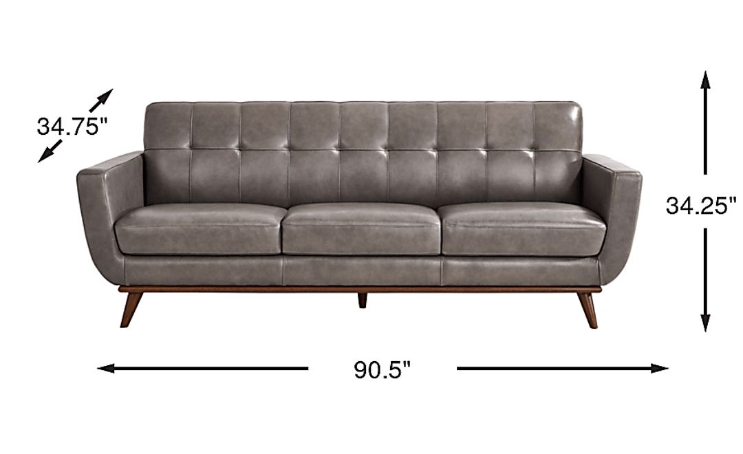 Greyson Leather Sofa