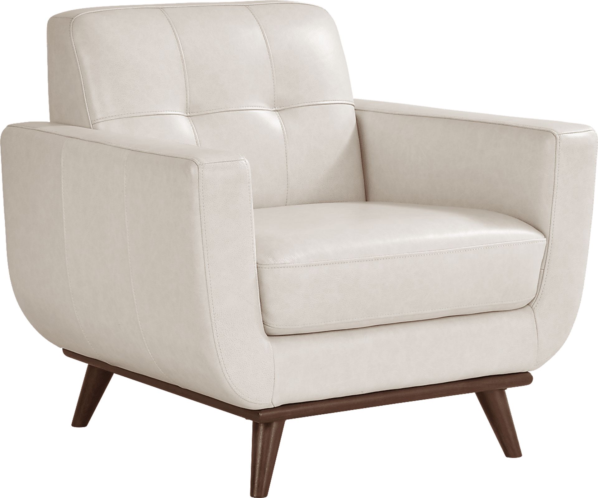 Greyson Ivory Leather 3 Pc Living Room - Image 7